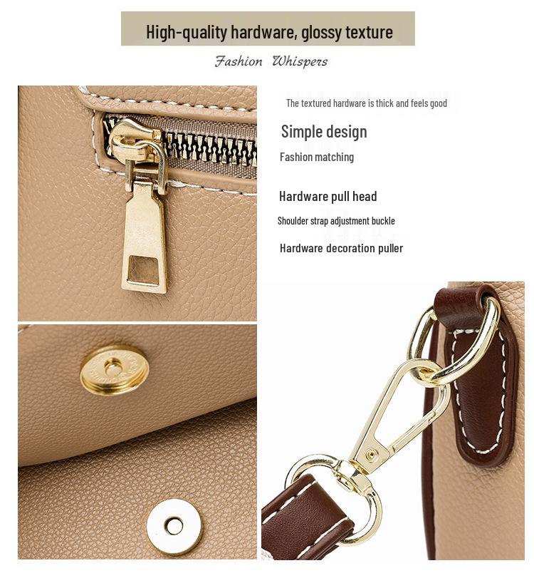 2025 Spring/Summer Women's Crossbody Bag: Trendy, High-End, Versatile, Single-Shoulder Design
