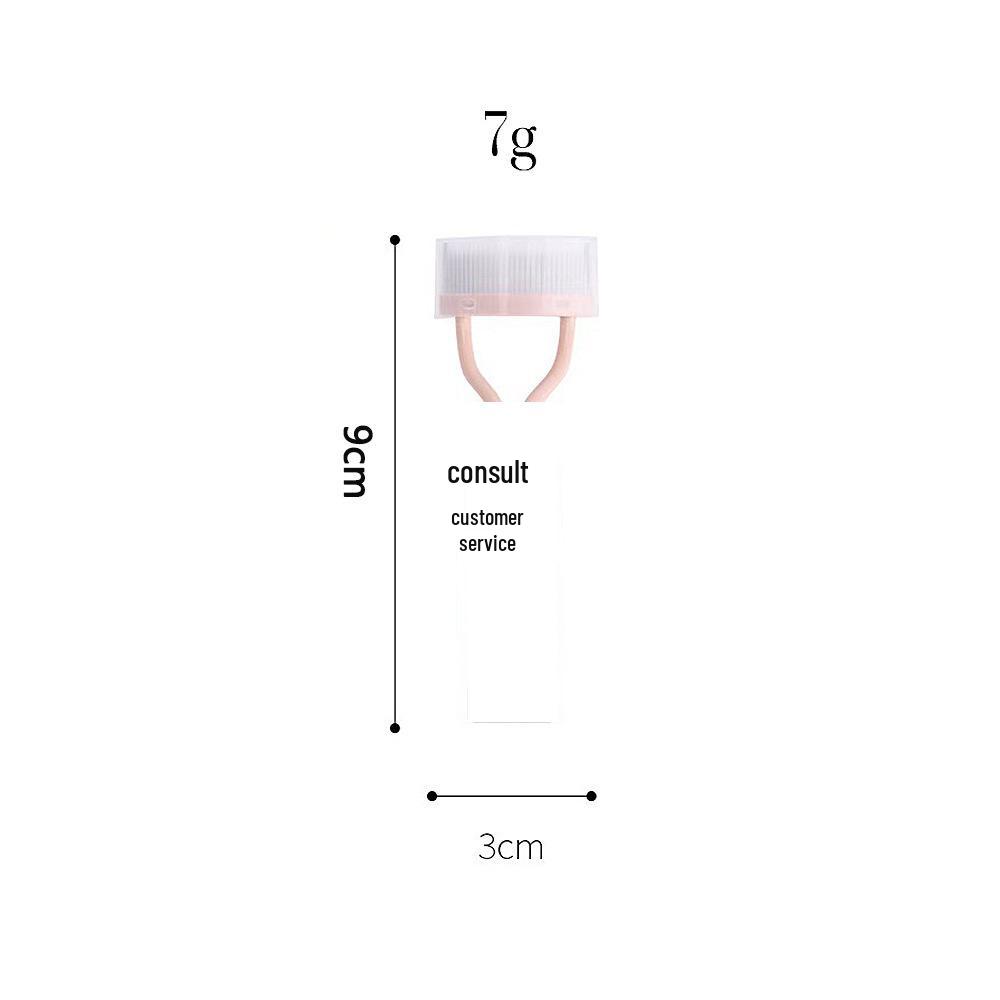 Foldable Semi-Arc Steel Needle Eyelash Comb