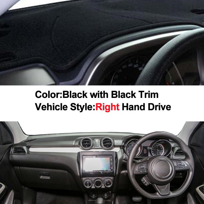 Car Dashboard Cover Dash Mat For Suzuki Swift 2018 2019 Dashmat Pad Carpet Dash Board Sun Shade Automobile Non-slip Car Styling