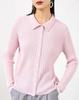 Women's Long Sleeve Cashmere Lapel Sweater - Autumn/Winter Fashion Versatile Knitwear