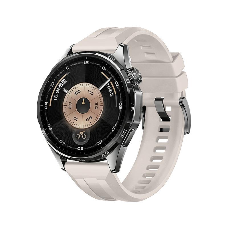 Armband für Huawei Watch GT6 Pro 46mm Herren Damen Armband für Huawei Watch GT6 Pro 46mm Drücken Schnellverschluss Silikonband Armband