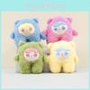 Soft Short Plush Doll Keychain Cute Cartoon Bag Charm With Pp Cotton Filling