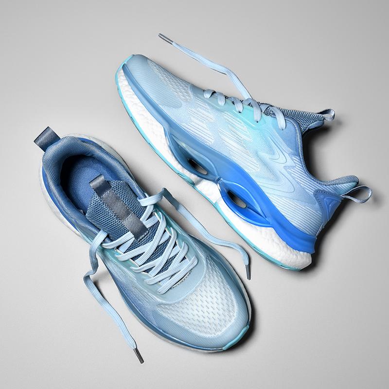 Shock-Absorbing Running Shoes for Men, Young Students, Summer Mesh Breathable Versatile Soft-Soled Sports and Casual Shoes