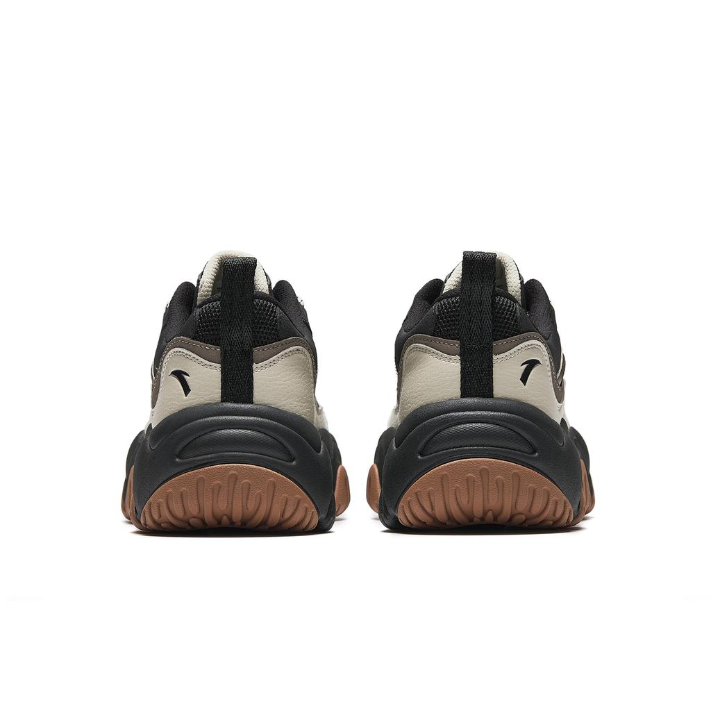 Anta Liuying Retro Platform Casual Shoes Men White Gray 112618853R-3