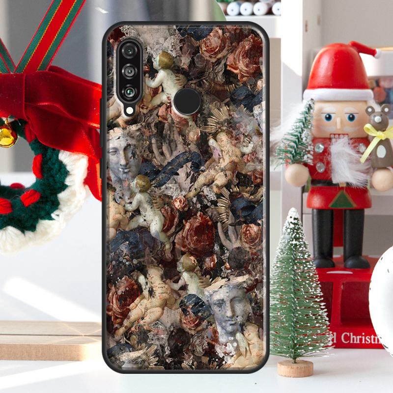 Renaissance Art Painting For Huawei Nova Y73 Y60 Y70 Y90 Y72 Y61 Y91 7i 8i 11i 12i 12s 9 10 SE P20 P30 P40 Lite Case