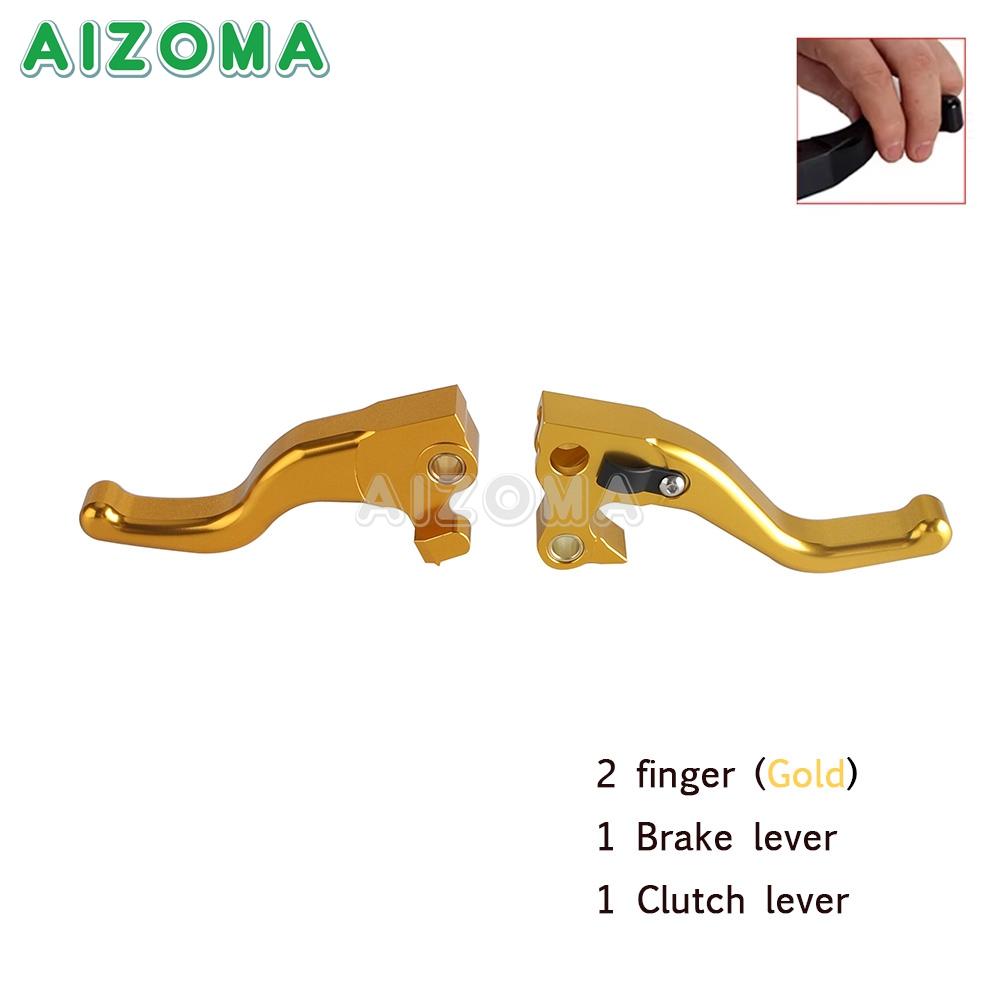 2/3 Finger Motorcycle Front Brake Handle Clutch Levers For Harley Sportster XL XR 1200 883 50 Nightster Roadster Iron 2004-2013
