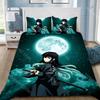 Demon Slayer Muichiro tokito Husă de Plapumă Față de Pernă Set de Lenjerie de Pat Adult Băiat Fată Decor Dormitor Cadou Copii Mărime Single