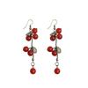Light Luxury Flower Earrings, Exquisite And High,end Light Luxury Flower Earrings Petal Earrings