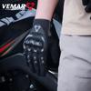 Mens Full Finger Motorcycle Gloves Anti-Slip Crash Protection Breathable Touchscreen Compatible All Season Riding Gear