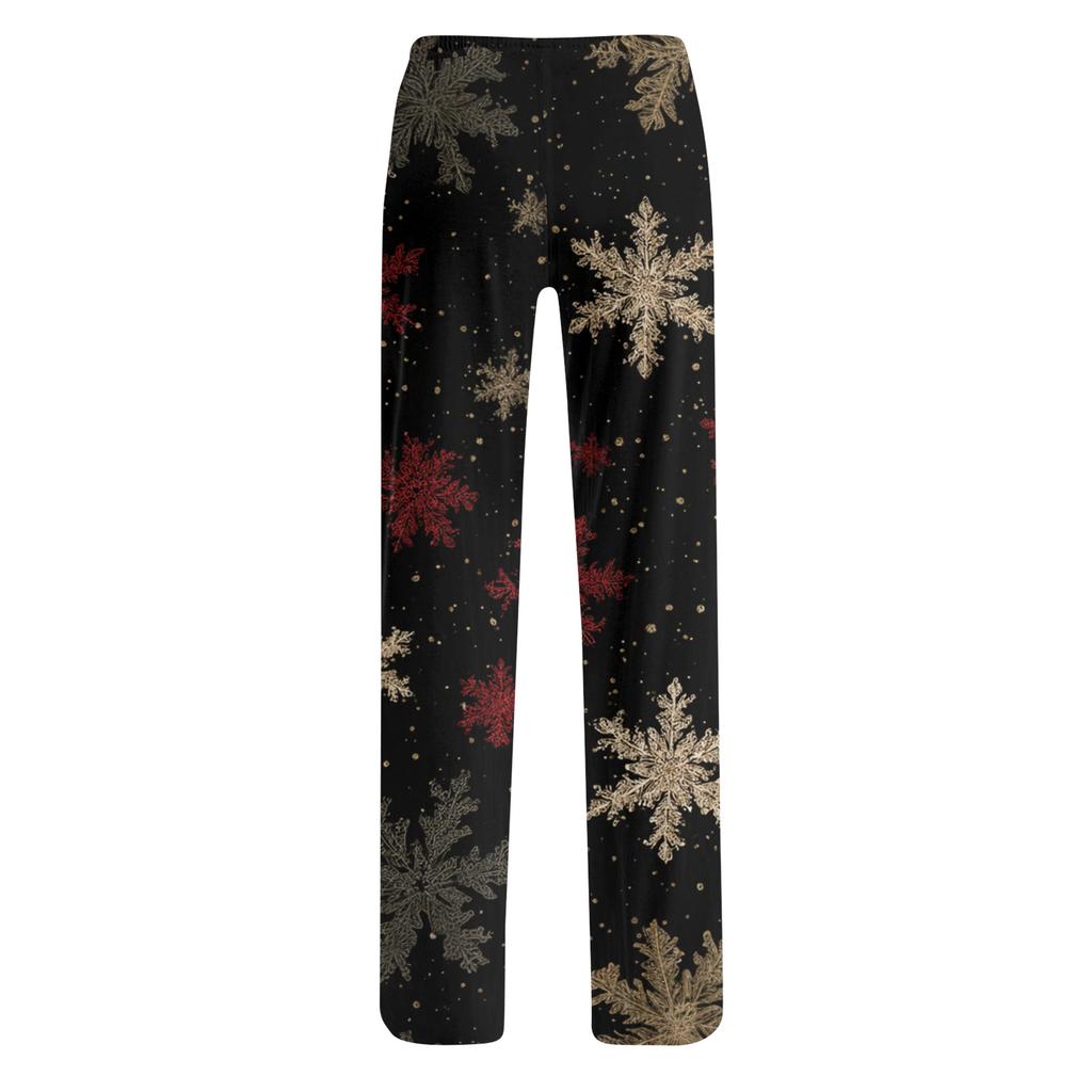 Women's Fashion Loose Casual  Printed Casual Pants