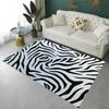 Zebra Stripes Colorful Pattern Floor Mats Door Front Decoration Home Living Room Floor Mats