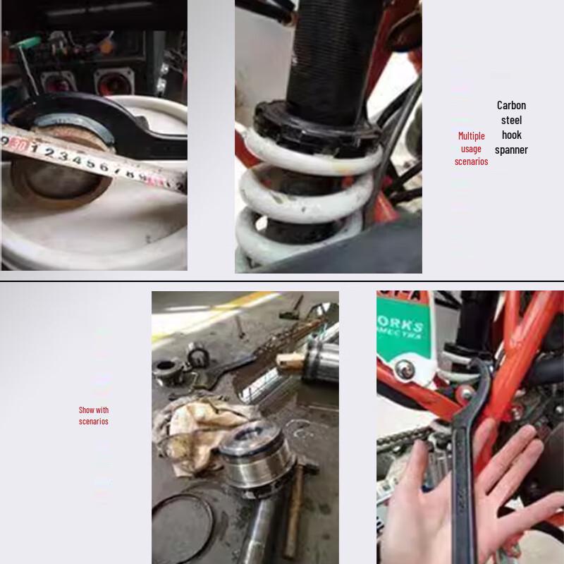 Carbon Steel Hook Wrench