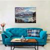 Diamond Painting Full Round Mount Fuji Broderi Rhinestone Picture Diamond Painting Cross Stitch