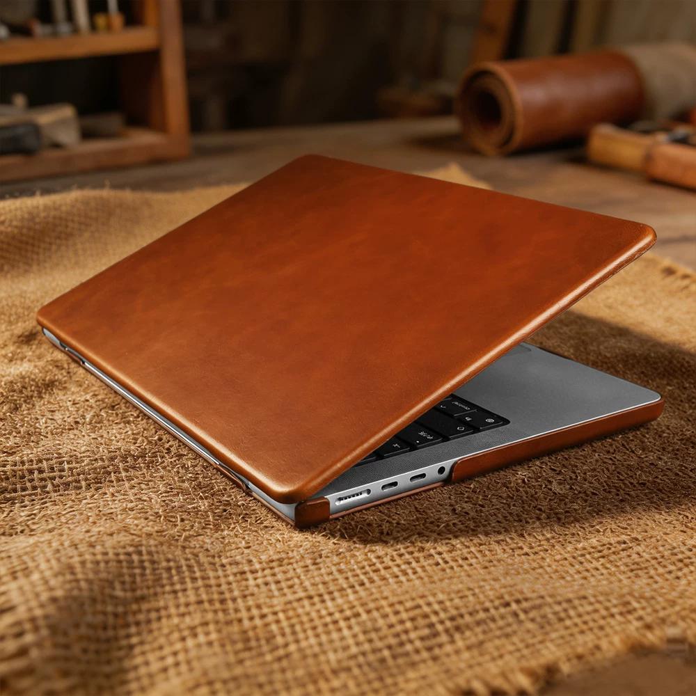 Vaskotas ādas maciņš MacBook Pro 14