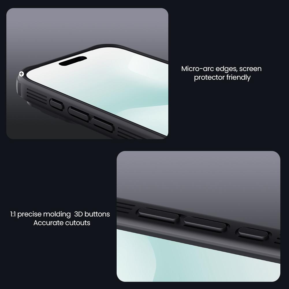 NILLKIN Pro iPhone 17 Pro Max Vzduchový kryt na telefon CamShield Pro Ochrana fotoaparátu Zadní kryt
