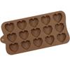 2pcs 15 Cavities Mini Heart Chocolate Mold Silicone Diamond Candy Molds Gummy Jelly Mould Cake Decoration Accessories