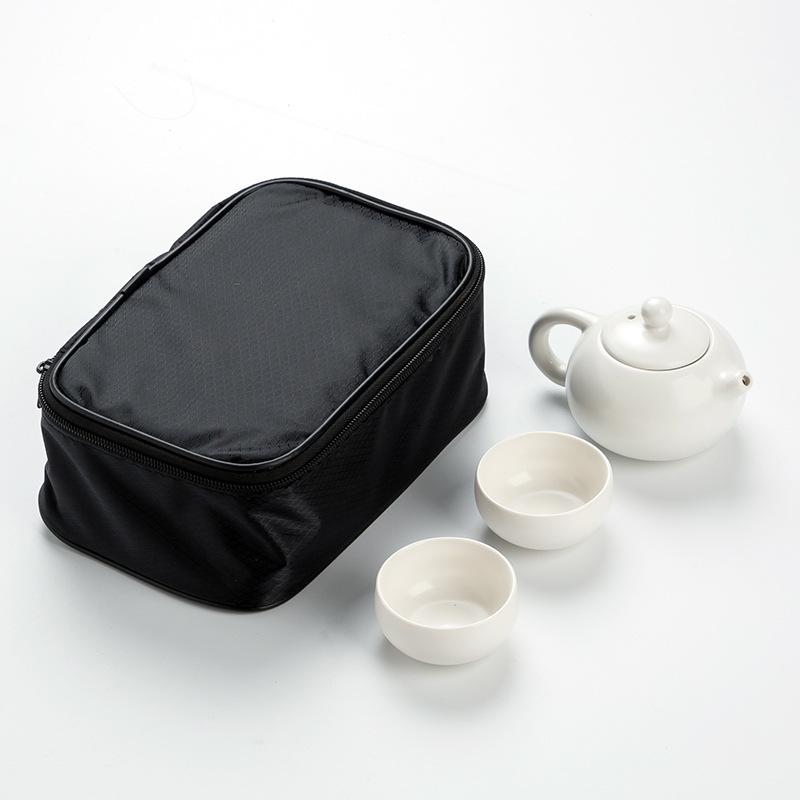 Portable One Pot Four Cups Dehua Dingyao Tea Set Will Sell Gifts Ceramic Travel Tea Set