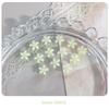 50 Pcs Flowers Nail Art Charms Resin Nail Charms Decoration 3D Jelly Flower Decals Summer Manicure Accessories Salon Supply Diy