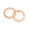 Automotive Oil Drain Plug Gasket Heat Resistant Brass Construction Reliable Seal 007603-014106 007603014106 for Vehicles