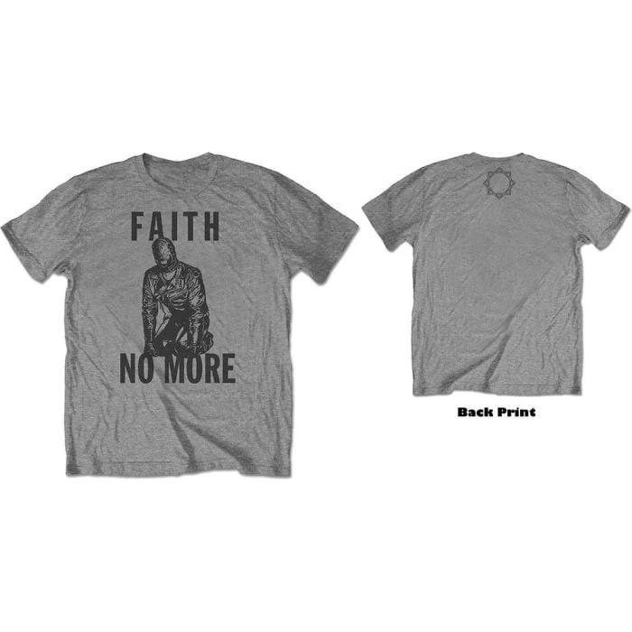 

Faith No More Kneeling Figure Print Cotton TShirt Alternative Metal Band Unisex Short Sleeve Tee 4XL