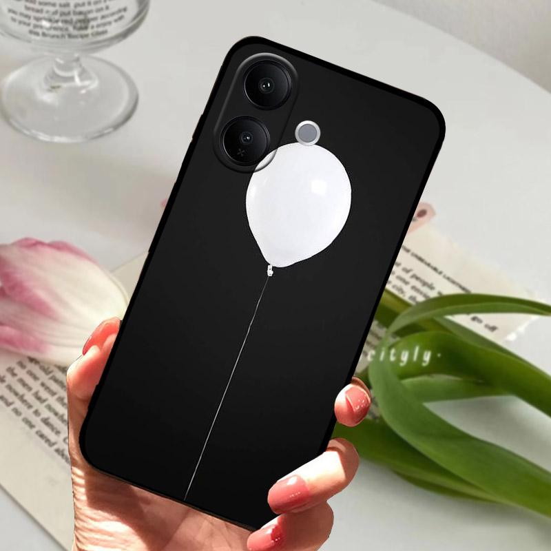 Vivo V60 Lite 5G Telefon Kılıfı İçin Moda Boyama Silikon Yumuşak TPU Kılıf VIVO V 60 LITE İçin Darbeye Dayanıklı Arka Kapak Lens Koruyucu