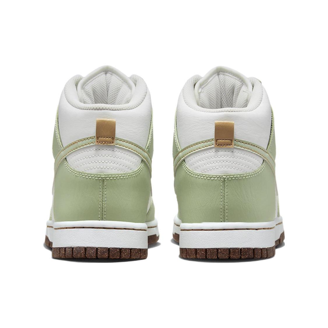 Мужские кроссовки Nike Dunk High SE Inspected By Swoosh Green Honeydew Summit-White — фото 5