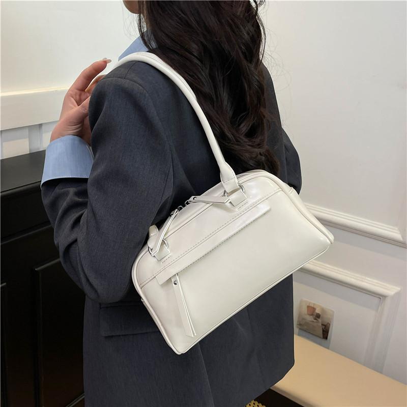 

Модная сумка подмышку Женская новая универсальная сумка-тоут через плечо белый