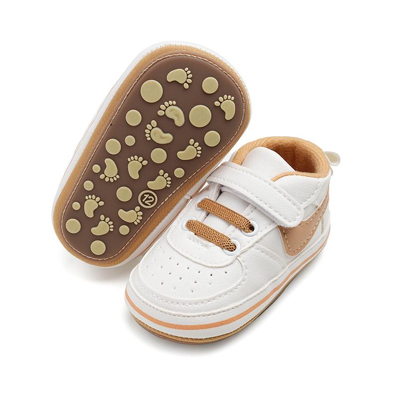 Non-Slip Waterproof Pre-Walking Shoes for Newborns (0-1 Year) with Velcro Closure