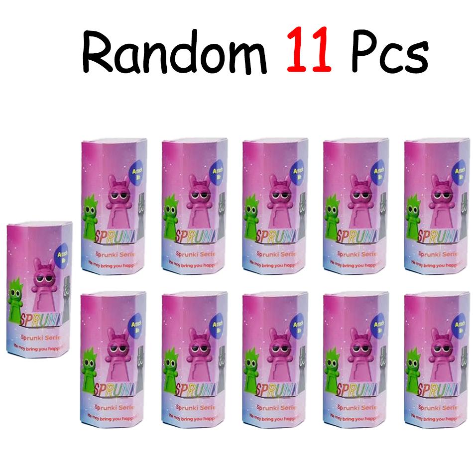 New Sprunki Box Anime Figures Mystery Game Doll PVC Cartoon Figure Plaything Doll Desktop Decorative Kids Christmas Surprise Gift