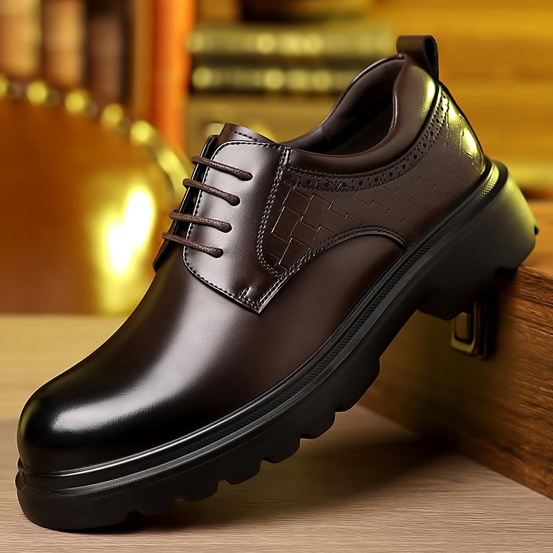 Unisex Leather Shoes Dress Shoes Smart Casual Walking Office Commuting and Travel Everyday Formal Style Daily Footwear Sizes 38-44