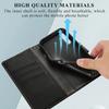 DF-06 Handyhülle für Samsung Galaxy A36 5G mit Linienprägung Leder Wallet Cover