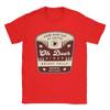 T-shirt da uomo Oh Deer Diner Emblem Alan Wake Gioco Anime 100% Cotone Abbigliamento Vintage Manica Corta Girocollo Magliette Estive