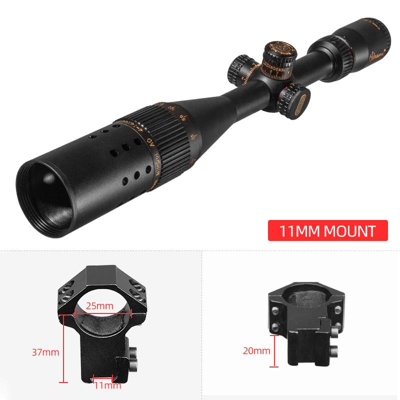 NSIRIUS 4-14X44 AOE Taktik Kapsam Optik Görüş Kırmızı Yeşil Işıklı Artı Avcılık Avcılık Sight