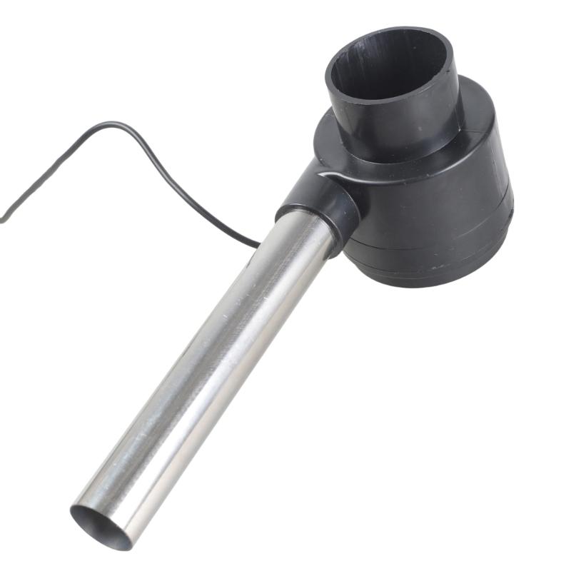 5V Electric Blower 14.5cm Extended Air Duct 5 Speed Control Portable Design For Grill Camping And Kitchen Ventilation