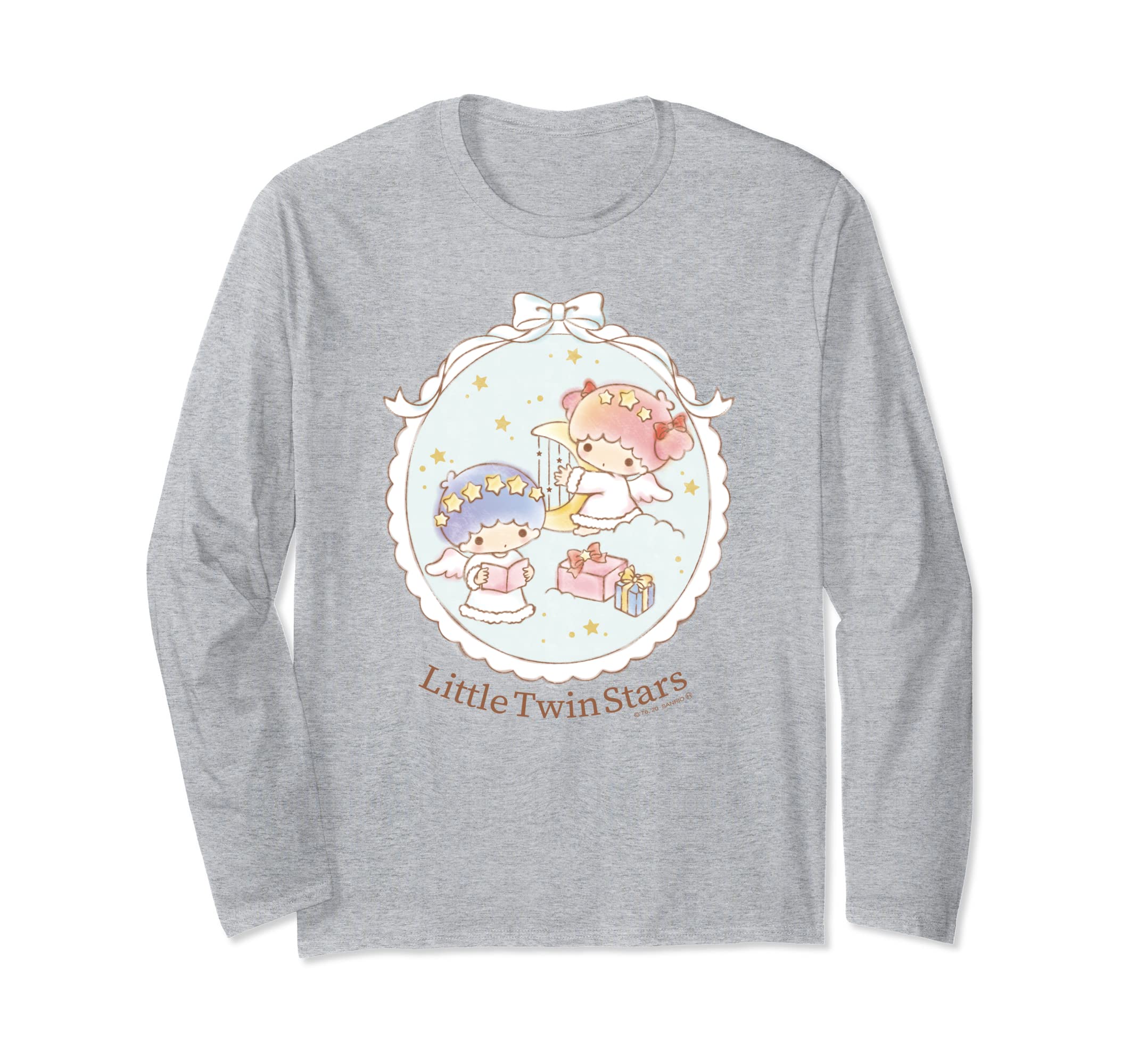 

Amazon Exclusive Little Twin Stars Angel Long Sleeve T-Shirt