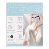 [Roiyezo] Room Wear, Women's Room Dress, Pajamas, Night Dress, Glossy, Adjustable, Loose, Long, Nightgown, Sleepwear, Summer, Cool