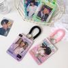 Ins Cute Phone Camera Shape Photo Card Holder Acrylic Heart-shaped 3 Inch Idol Photo Protective Display Sleeves Stationery