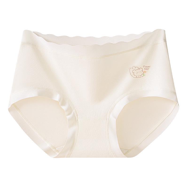 Class A Girls' 60s Combed Cotton Antibacterial Briefs with Pure Cotton Crotch