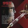 TARGET Darts Stephen Bunting 95K Steel Tip Dart Set, 22G/23G. Includes Kflex Flight & Shaft, 95% Tungsten Darts, Spare Gold DX Points &
