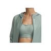 Under Armour Veste à capuche imprimée lettres SS25 OutRun The Storm Femme Vert Citron 1377043-348