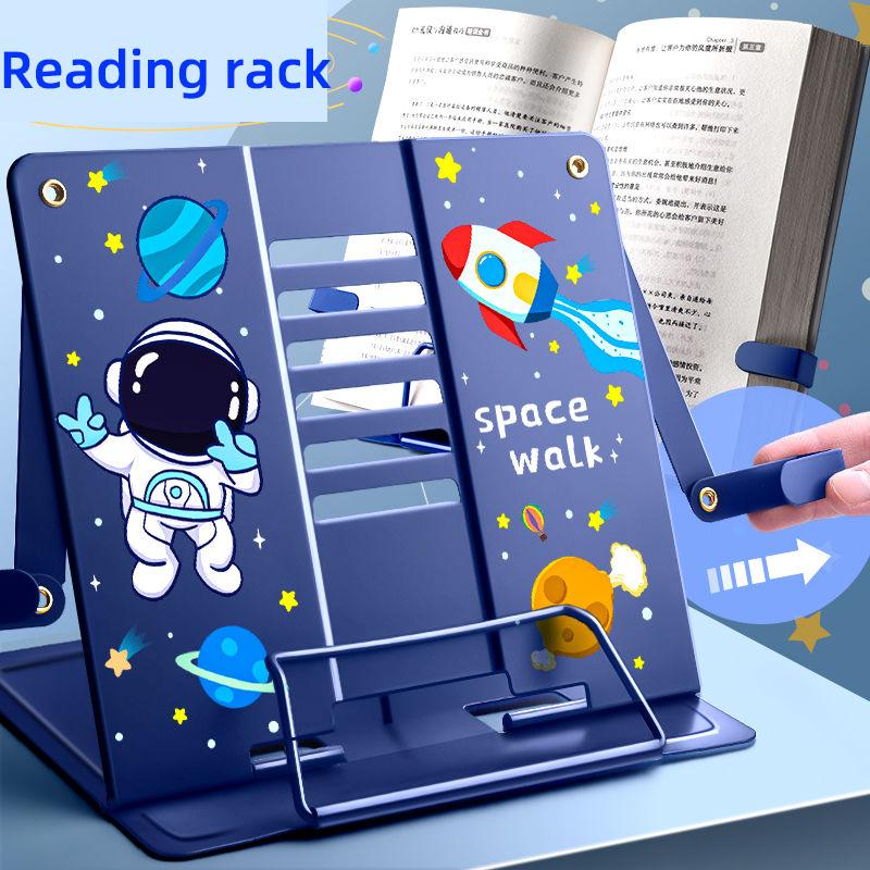 

Стойка для чтения Книжный стенд Простой письменный стол Студенческая стойка для чтения Поставьте книжную полку учебных принадлежностей Книжный клип