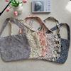 Trendy Street Style Corduroy Tote Bag For School Large Capacity Student Purse