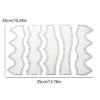 5 Pcs Quilting Ruler Quilting Templates Clear Wave Ruler Sewing Ruler for Patchwork Crafting Splicing