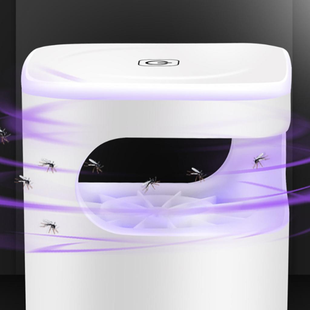 Repellent Lamp USB Interface High Powered Low Noise Safe Effective Electronic Fly LED Trap for Home Kitchen Backyard