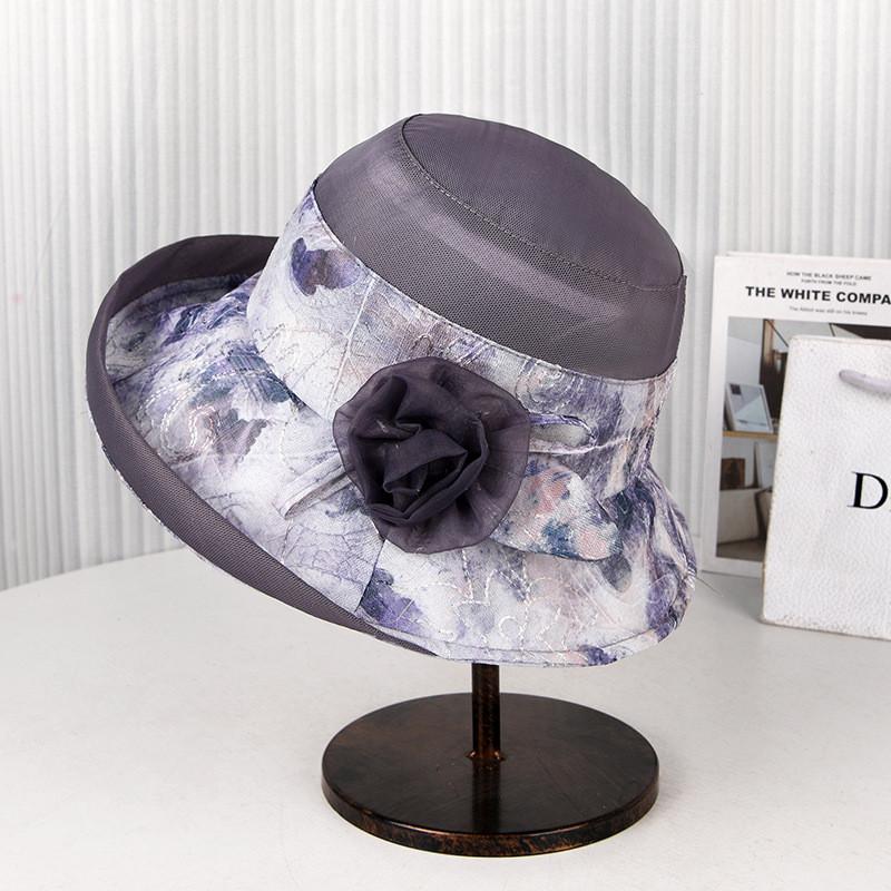 

Summer Outdoor Sun Hat For Women With Large Brim And Breathable Polyester Material For Sun Protection And Casual Wear