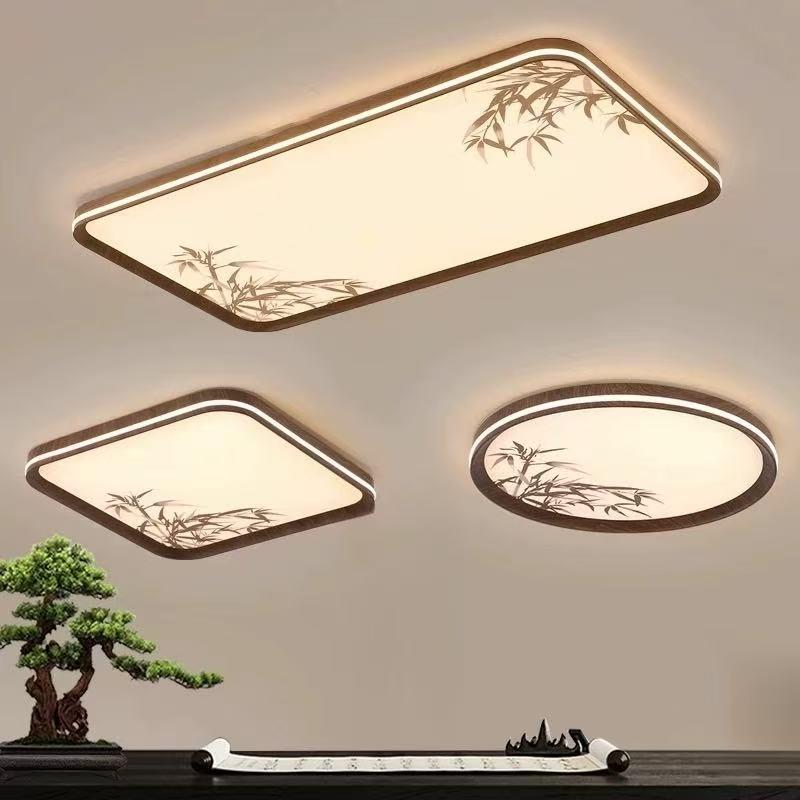 2025 Chinese Style Full Spectrum Ceiling Lamp: Super Bright Light for Living Room, Bedroom, or Study