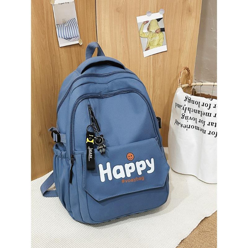 Casual large-capacity shoulder backpack New college student high school student backpack travel bag