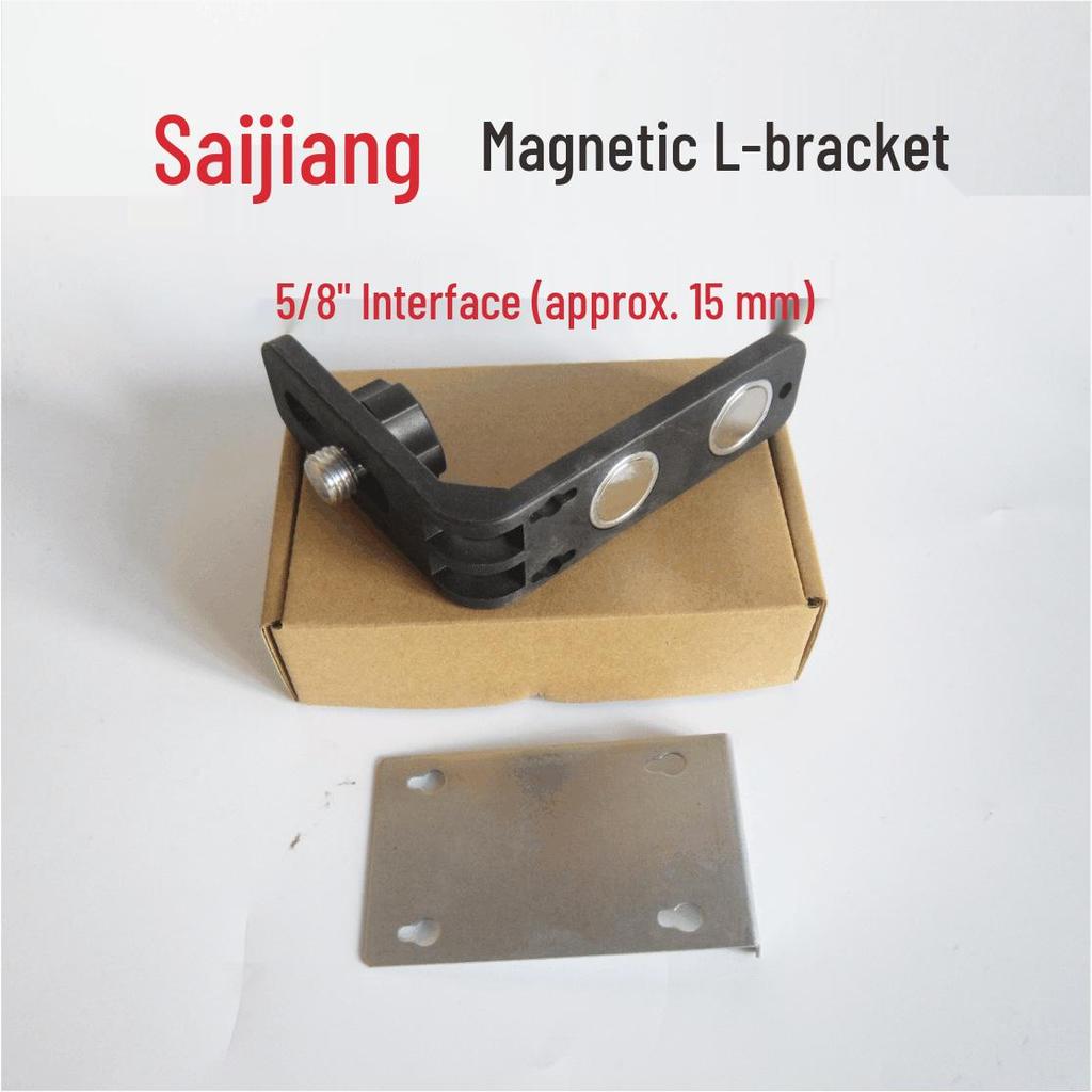 Saijiang Magnetic L-Bracket Laser Level with Red/Green Light Infrared Wall Mount Accessories