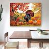 Diamond Painting Animals Diamond Embroidery Turkey Pumpkins Cross Stitch Kits Diamond Mosaic Hobby