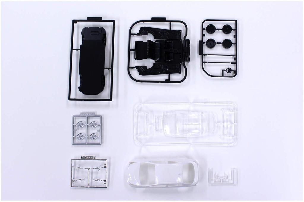 Aoshima Bunka Kyozai Série The Snap Kit Toyota Prius Super White 2 Plastikový model (AOSHIMA) 1/32 Předbarvený 02-A